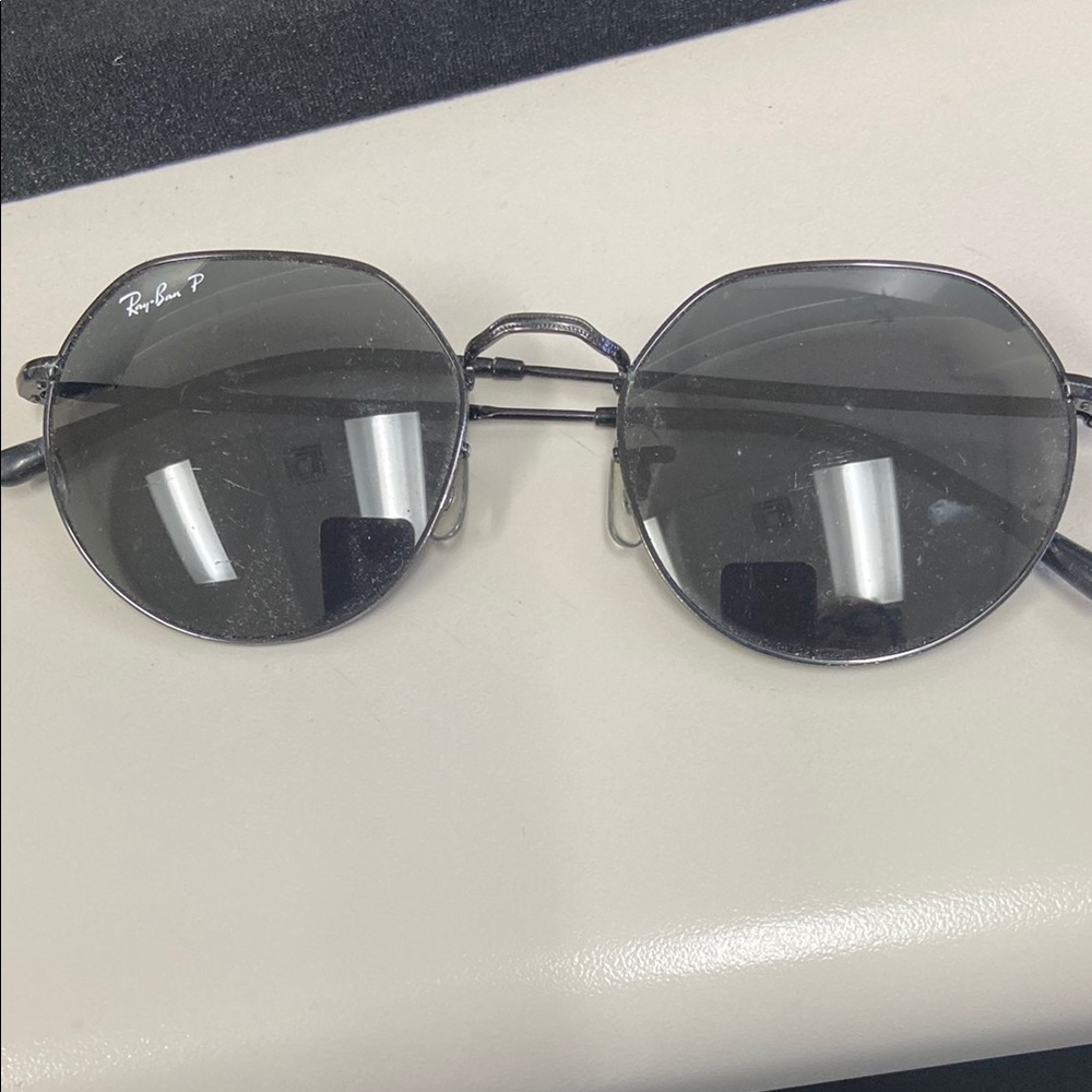 Ray-Ban Hexagonal Black Sunglasses